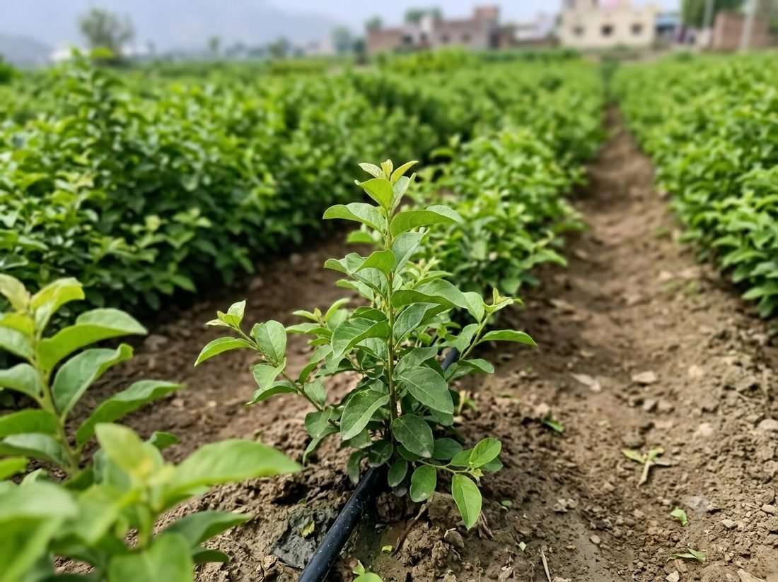 Jasmine sapling, 30 to 45 cm, in sandy nursery bed