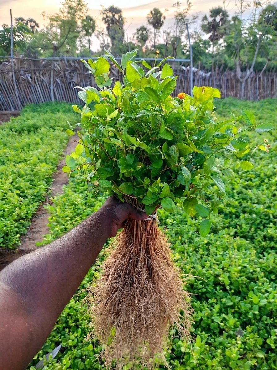 Jasmine sapling, 45 to 60 cm, held at the nursery